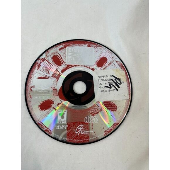 Critical Depth PlayStation 1, 1997)Disc Only Black Label PS1 Tested & Works - Picture 1 of 5